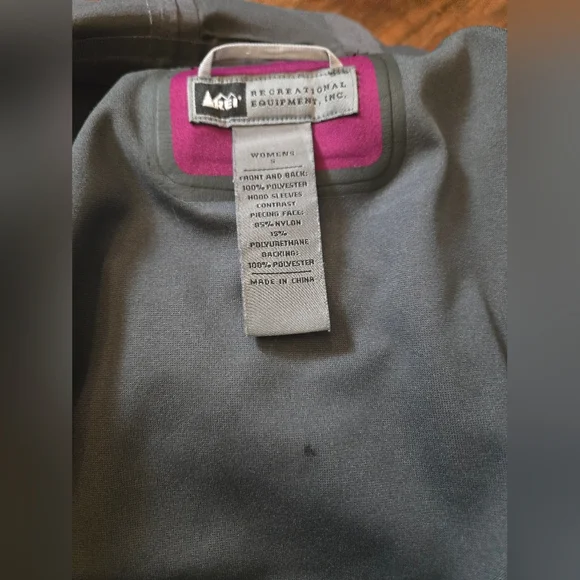 REI Elements E1 Softshell Jacket With Hood Size Small - Picture 8 of 16